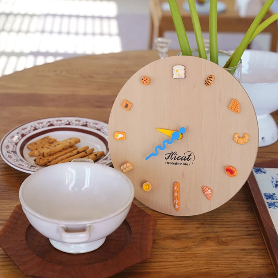 

Модные современные дизайнерские часы в простом стиле, настенные бесшумные часы, акриловые деревянные часы для гостиной, столовой, настенные часы, домашний декор