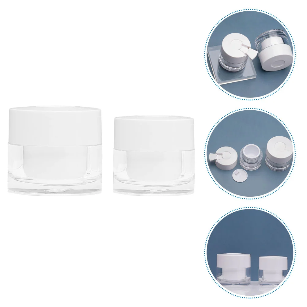 

Travel Cream Makeup Bottles Containers Jars Container Sample Emptyportable Lotion Face Bottle Mini Refillable Jar Small