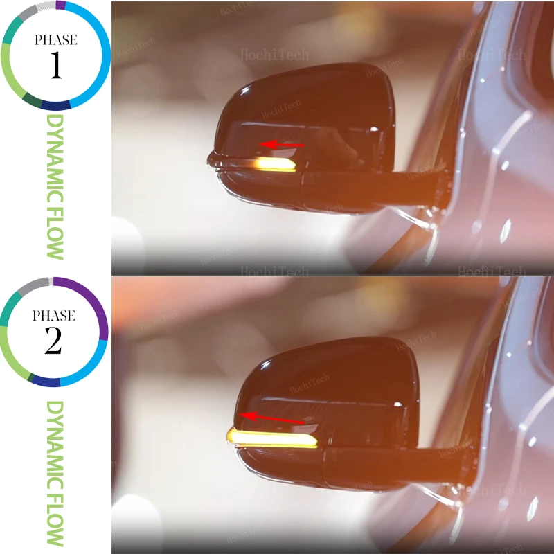 Динамическая черная флейта для заднего вида Volvo S60 V40 V60 CC S80 II V70 III