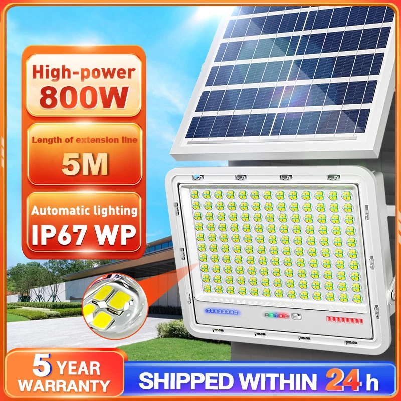 

Split Solar Reflector LED Lamp Waterproof Floodlight Panel Solar Lighting Led Spotlights Wall Garden Solar Powere Lights Outdoor