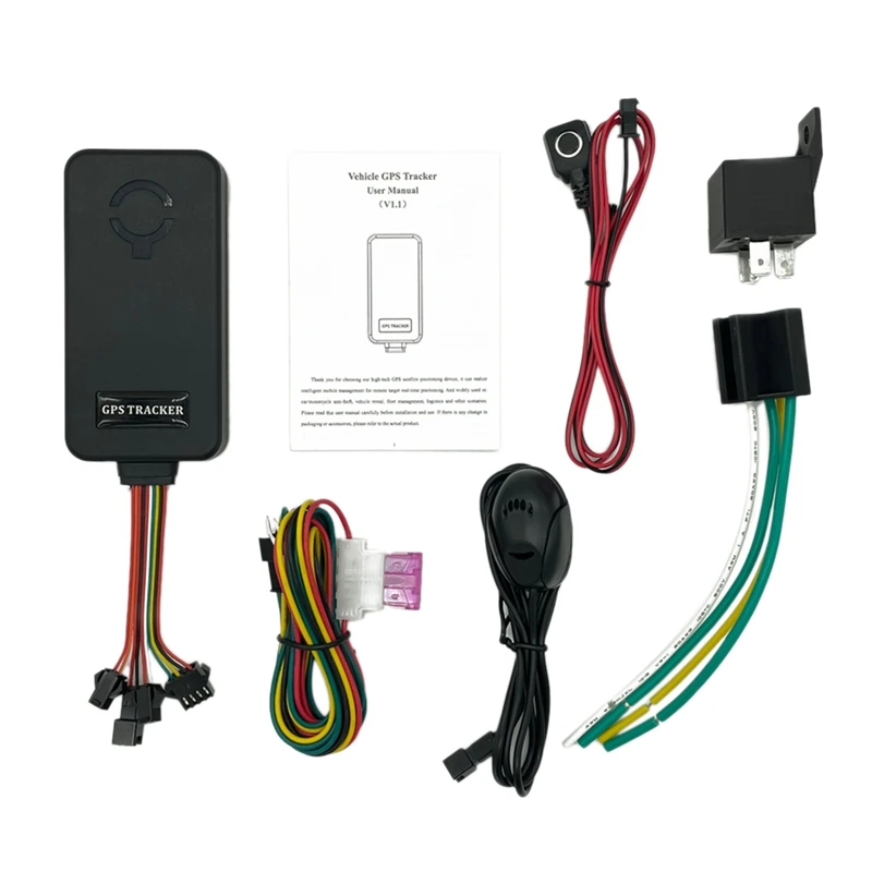 Мини GPS автомобильный трекер локатор отключение топлива + LBS AGPS для автомобиля 12-36