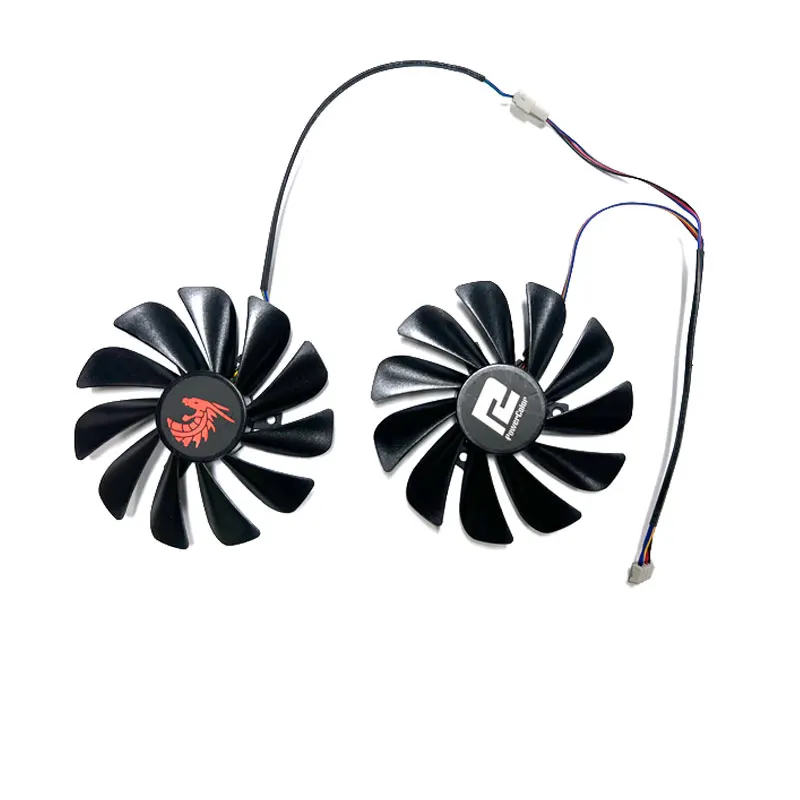 CF1010U12S 95 мм новый для POWERCOLOR Radeon RX5600XT 5700 5700XT Red Dragon V2 сменный вентилятор видеокарты