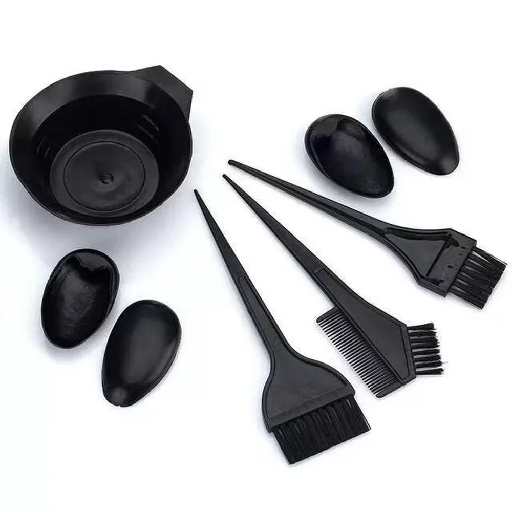 

Hairdressing Salon Bowl Comb Dye Brushes Set Hairdressing Styling Hair Dye Color Brush Bowl