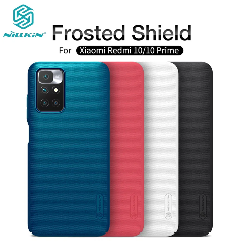 

For Xiaomi Redmi 10 / 2022 Case NILLKIN Frosted Shield PC Hard protective Phone Housing Ultra-thin Back Cover For Xiaomi Redmi10