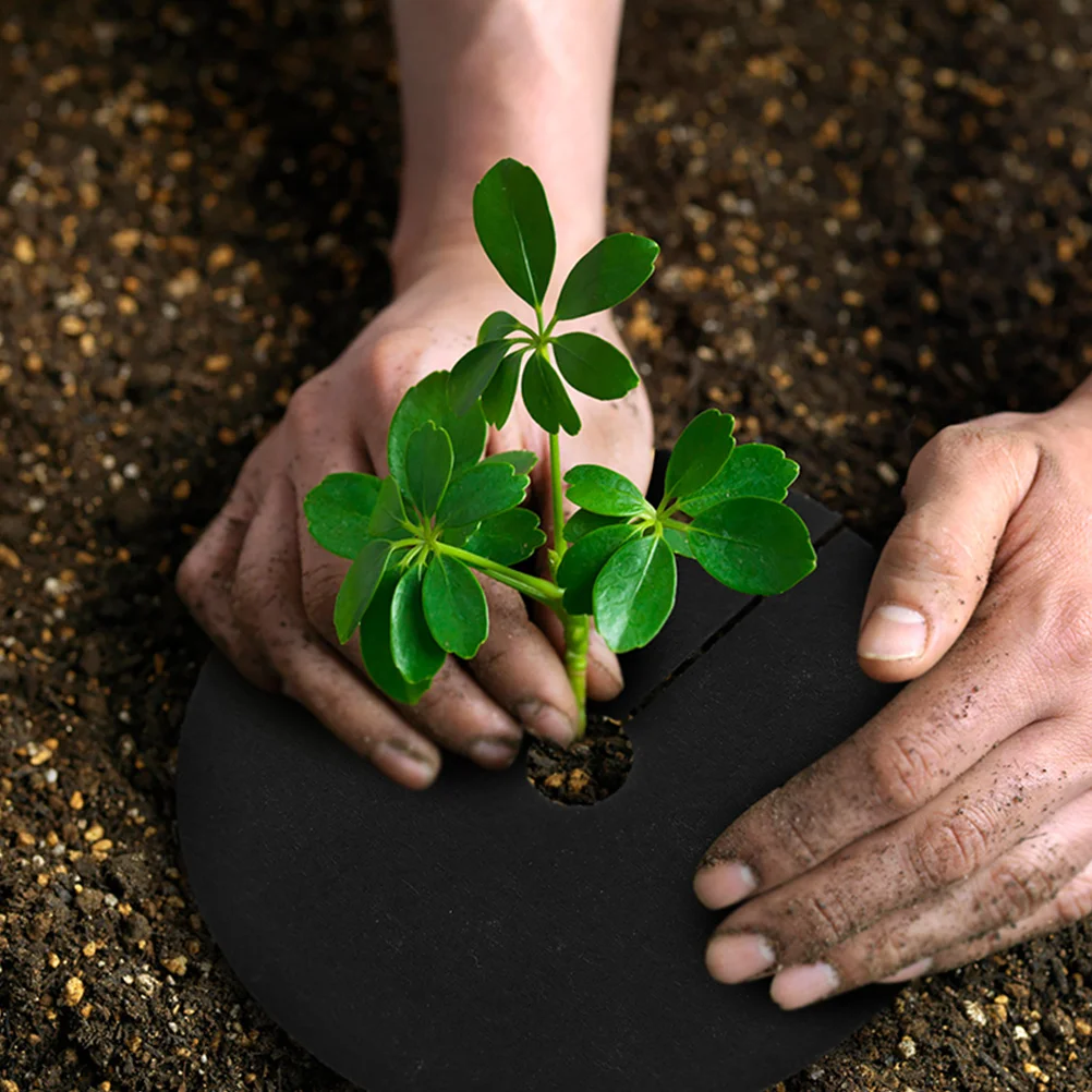 20 шт. ткань для борьбы с заземлением анти-кольцо прополки анти-травяная