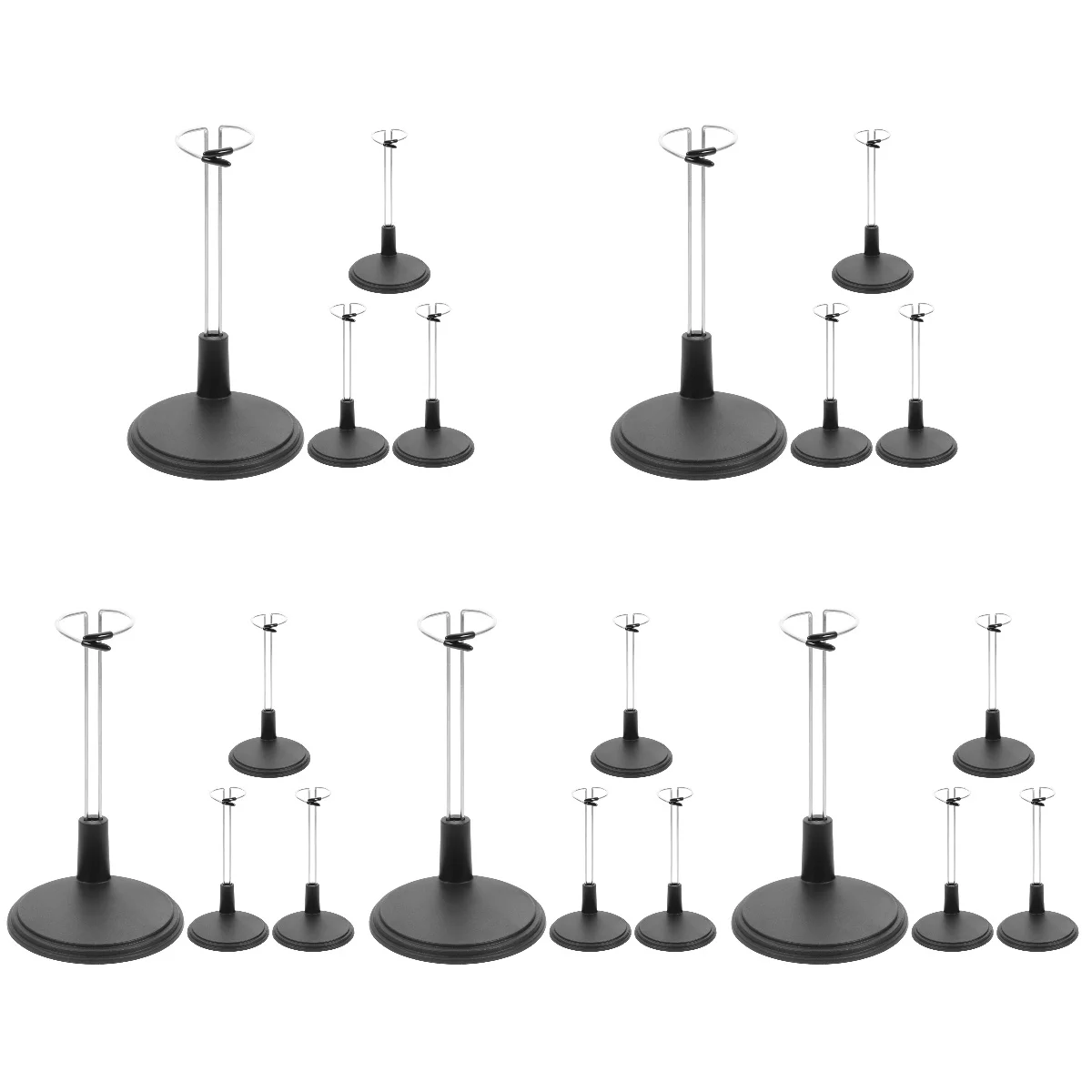 

20 Replacement Practical Portable Figure Stand Action Figure Stand With Expandable Wire Action Figure Display Stand