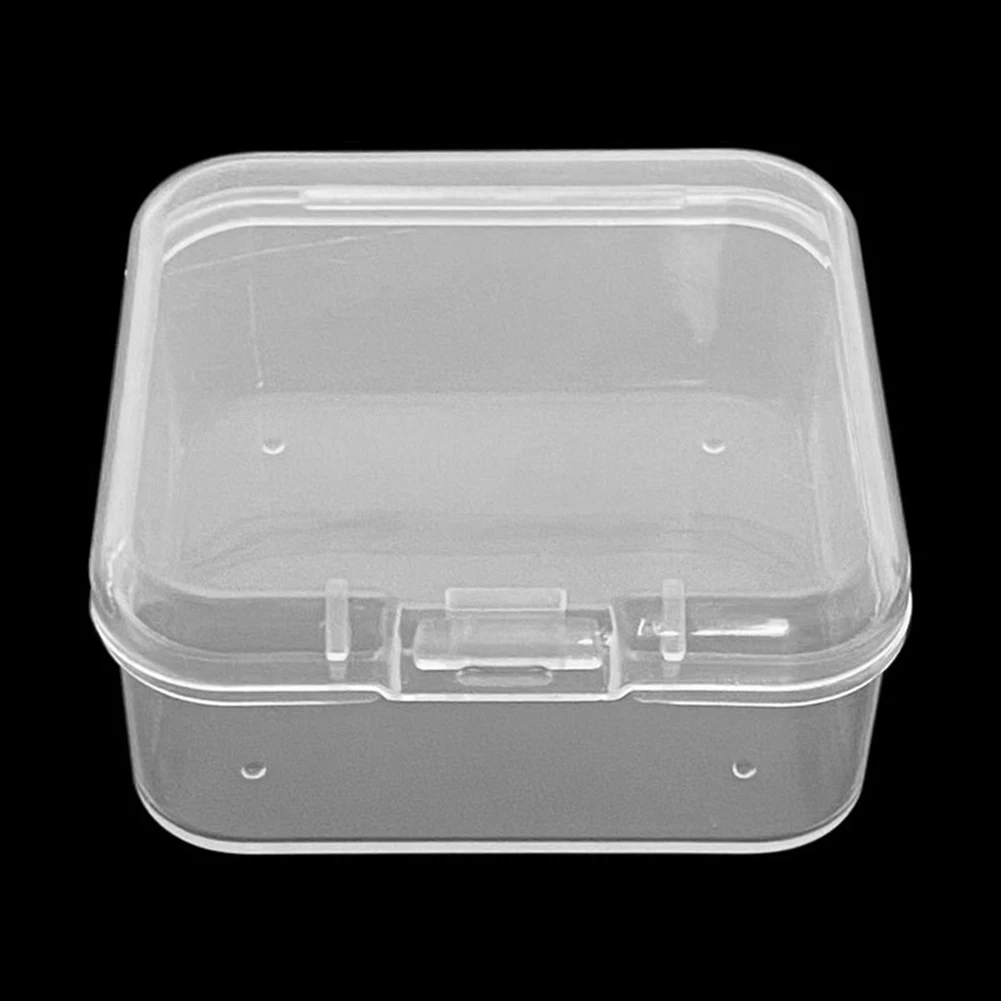 

For Anglers Storage Box Fishing Bait Box For Anglers Transparent 4.5*4.5*2cm Bait Box Bait Storage For Anglers