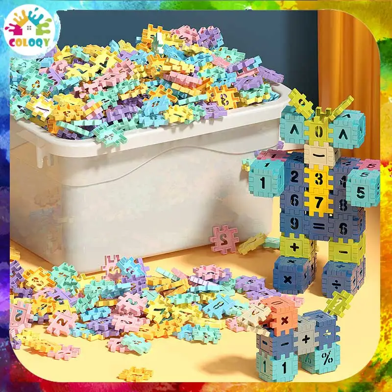 

Children's toys, large DIY digital blocks, puzzle exercises, early education toys, birthdays, Christmas gifts wholesale store