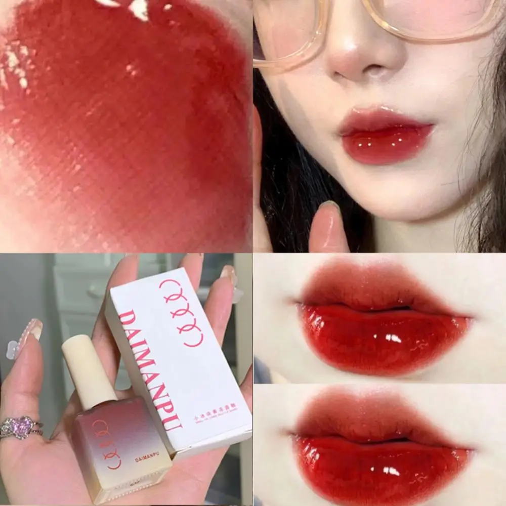 

Girl Lip Glaze Water Mirror Lip Gloss Waterproof Moisturizing Liquid Lipstick Transparent Glass Lip Oil Makeup Cosmetic 5 Colors