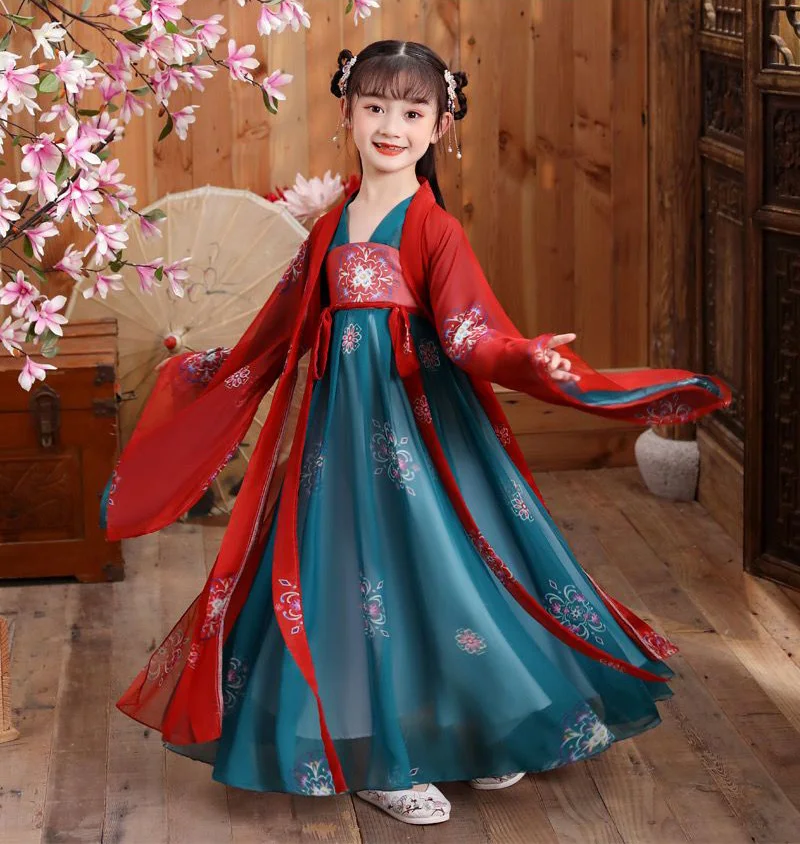 Childrens Chinese Style Dress Girls Holiday Dress Pretty Dresses For Girl  Kids Party Dresses Beautiful Dresses For Girls From Changminhu, $58.34