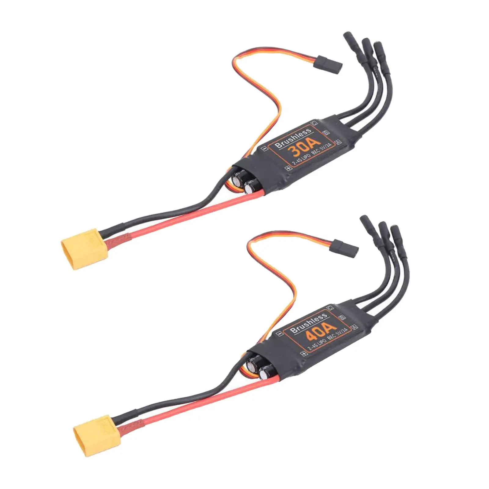 Professional Brushless ESC XT60 Plug Accessories Upgrade Parts Replacement for RC Helicopter Replacement Spare Parts Accs images - 4