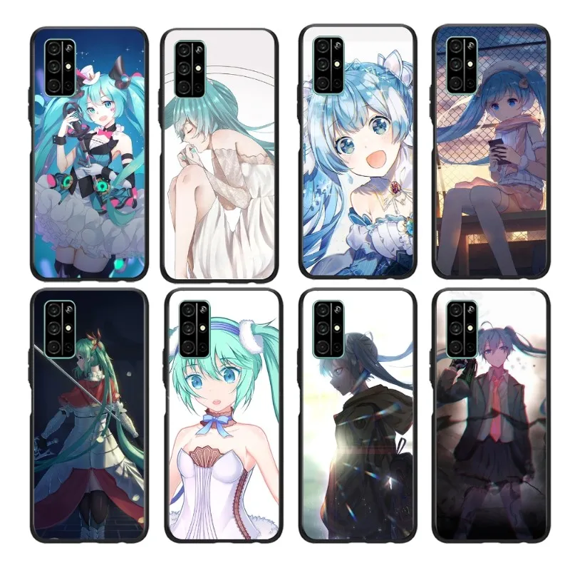 Чехол для телефона Chuyin Future Singer для Honor 50 20 Pro 7C 10i 8A 8X V40 30 20 X30 20 Magic 2, мягкий черный чехол для телефона