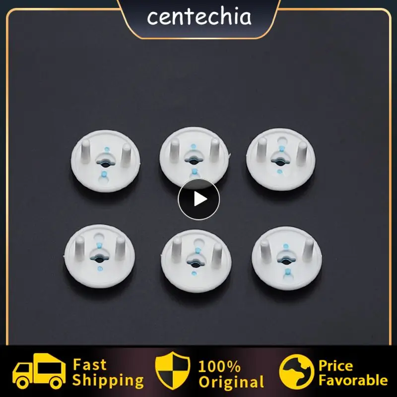 

Child EU Power Socket Electrical Socket Outlet Plug Protective Cover Baby Anti-electric Shock Jack Cover Two Phase Safe Lock Cov