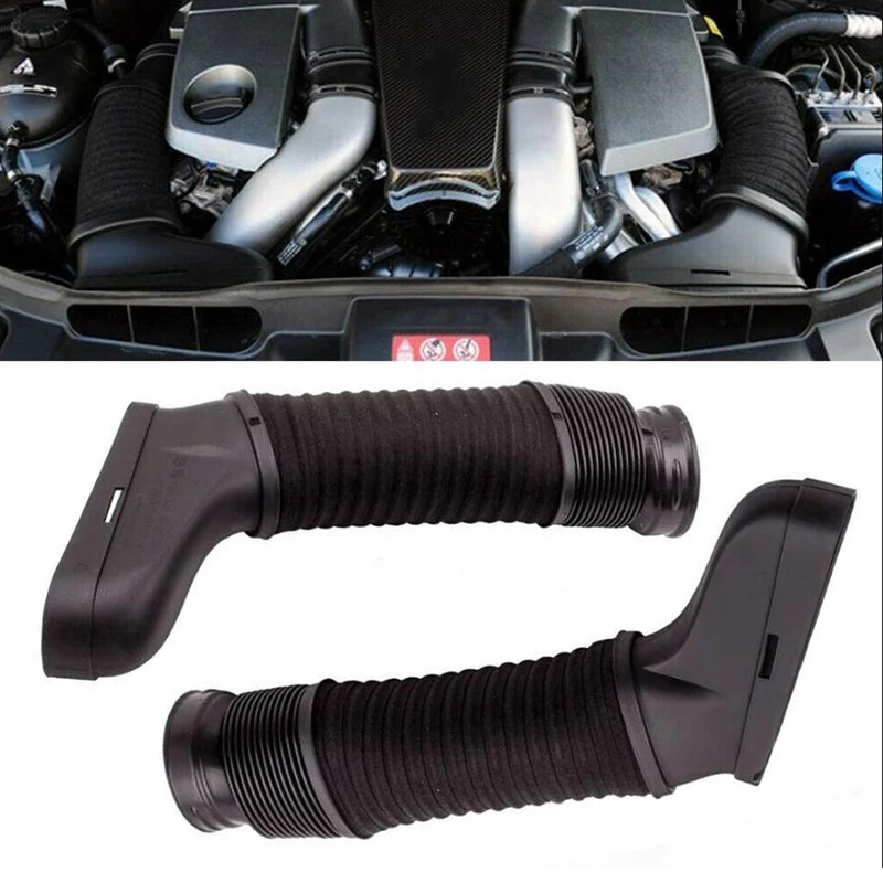 

For Mercedes Benz W204 W212 C300 C350 E300 E350 2720903582 Left & Right Air Intake Pipe Air Intake Duct Hose Car Accessories