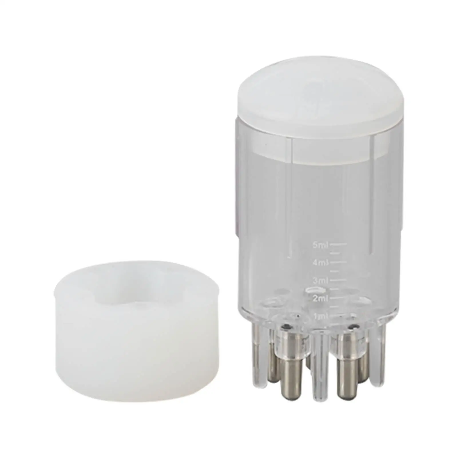 Портативный жидкий расческа-массажер для волос — прозрачный аппликатор на 4 мл