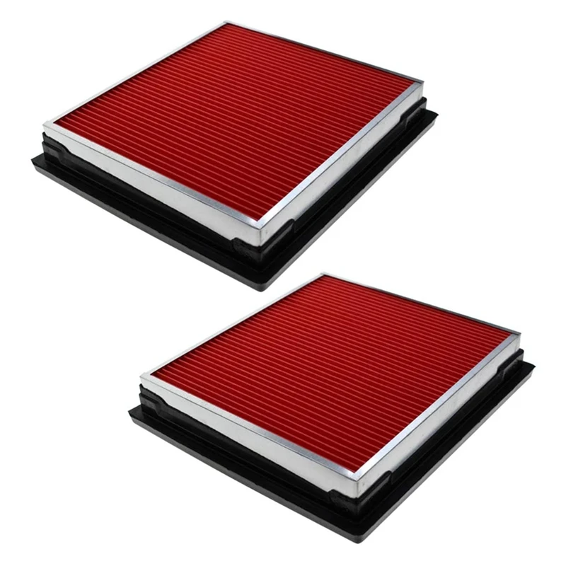 2Pcs Car Engine Air Filter For Nissan 370Z 350Z Infiniti QX50 Q40 Q60 EX35 EX37 G37 G35 G25 16546-JK20A