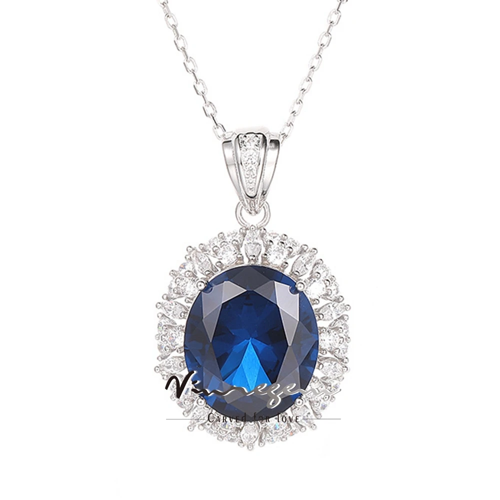 Vinregem 12*14 мм Овальный цитрин рубин сапфир драгоценные камни бриллиантовое