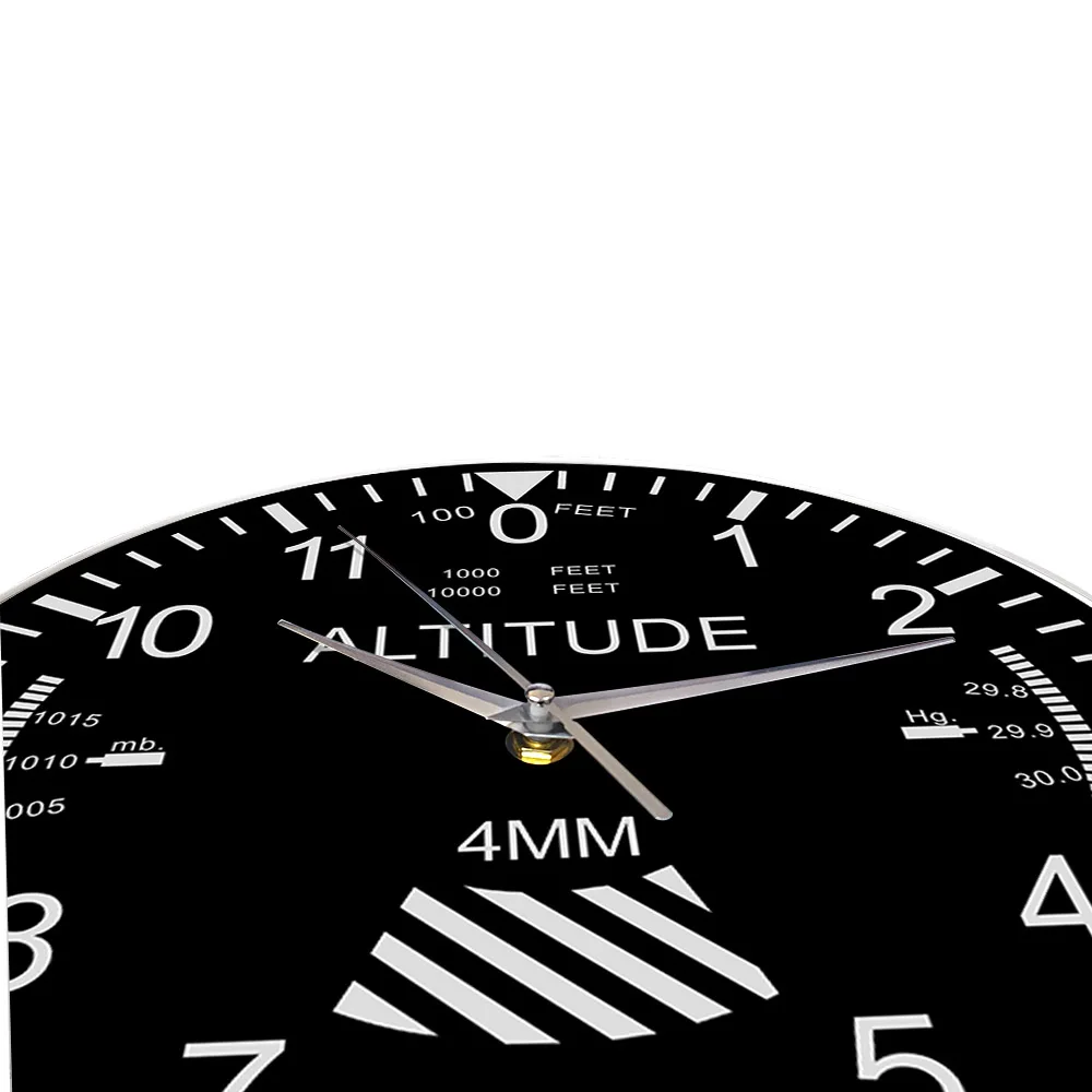 Настенные часы с высотомером классический аксессуар для украшения дома