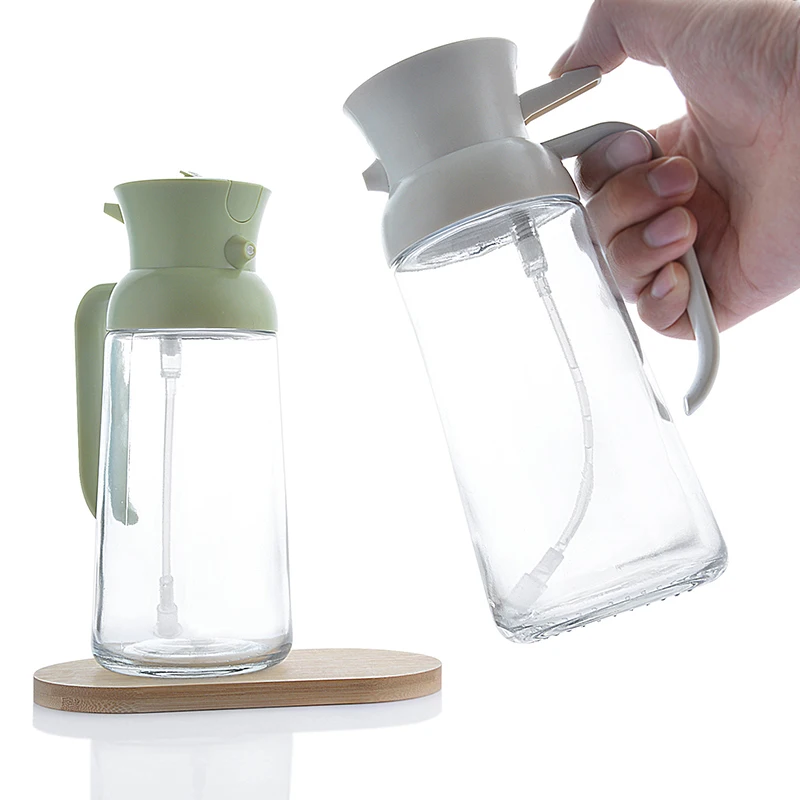 550 мл распылитель масла двойного назначения большая емкость герметичная бутылка