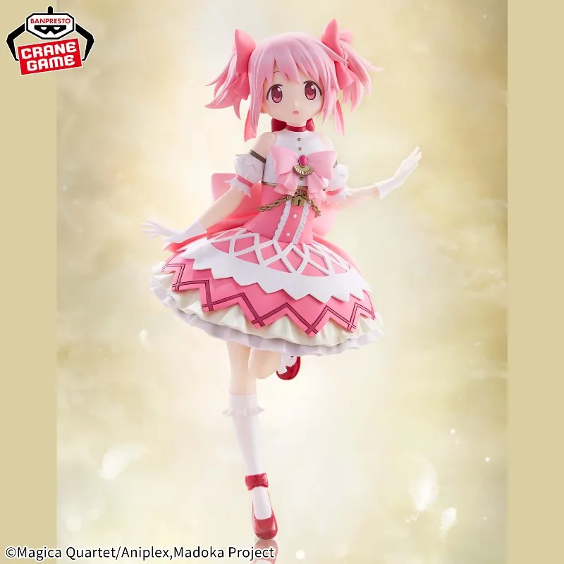 Фото В наличии Оригинальные коллекционные фигурки BANDAI BANPRESTO Puella Magi Madoka Magica Канамэ Мадока, аниме-модели, игрушки, подарки WY №5
