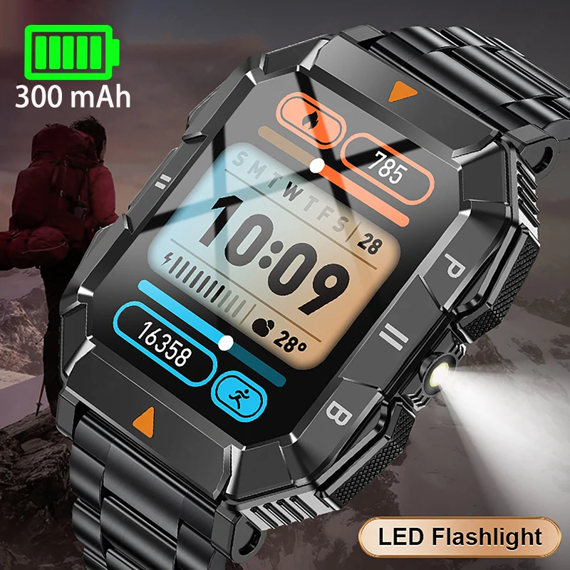 2024 Новые мужские часы 1 83-дюймовые светодиодные умные высокой четкости с