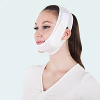 women face slim v line lift up belt slimming chin cheek slim lift up mask v face line belt anti wrinkle face strap bandage