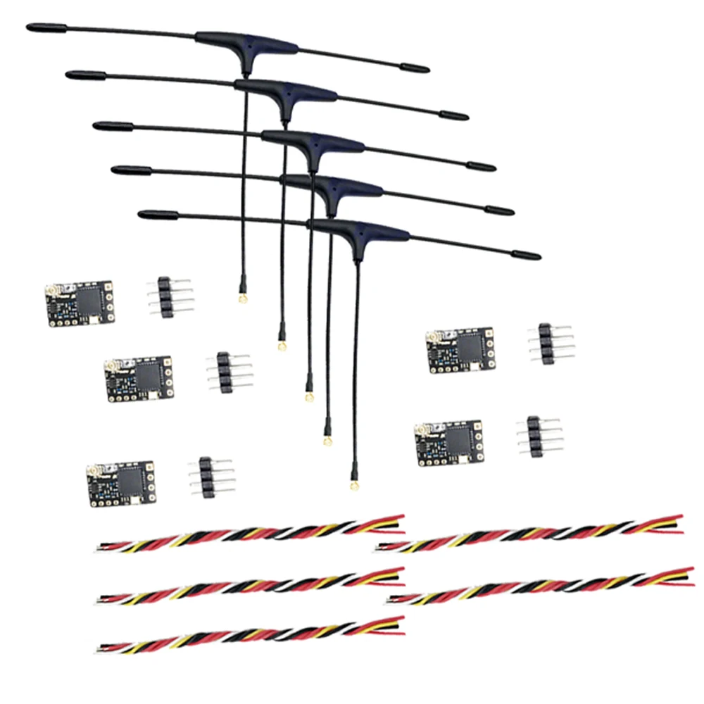 

Приемник TBS Crossfire Nano RX SE, 30AWG, кремниевые соединительные провода (с неувядающей антенной V2) для радиоуправляемых моделей дронов