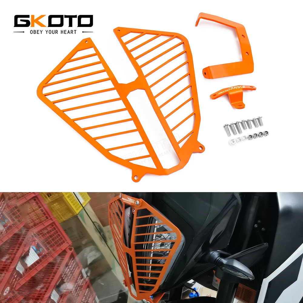 For KTM 790 ADVENTURE 790 ADVENTURE /R/ S 2019 2020 2021 Motorcycle modification Headlight Grille Guard Cover Protector