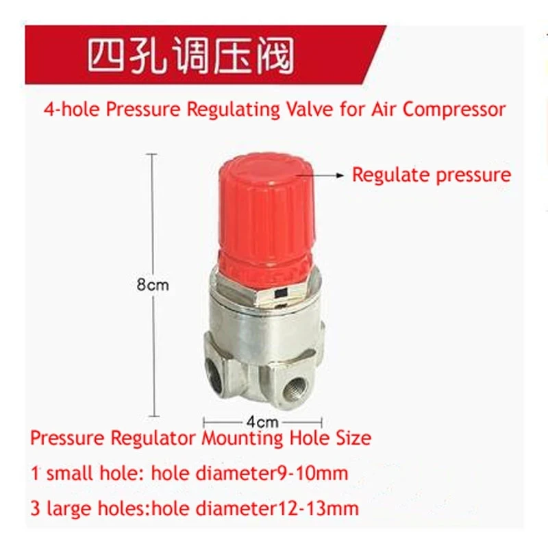 Accessories 3 Holes, 4 Holes, Pressure Regulators, 1 Point, 2 Points, Safety Valve
