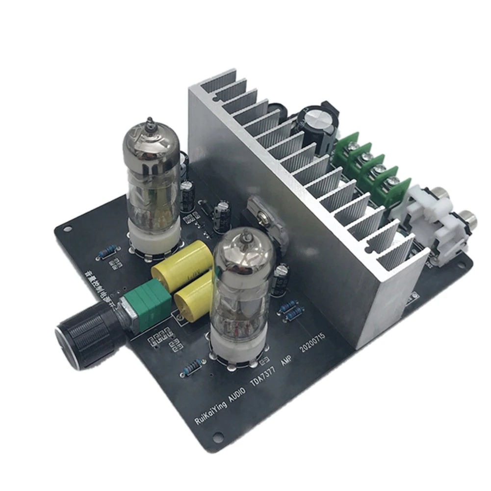 

Плата усилителя HiFi TDA7377, 15 Вт, x2 электронная трубка