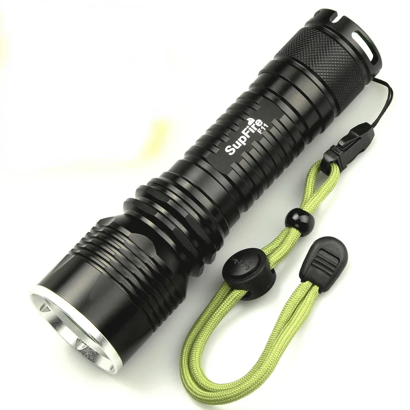 LED Flashlight Strong Light Rechargeable Household Waterproof Focusing Zoom Outdoor Riding Ultra-bright Long-range Flashlight