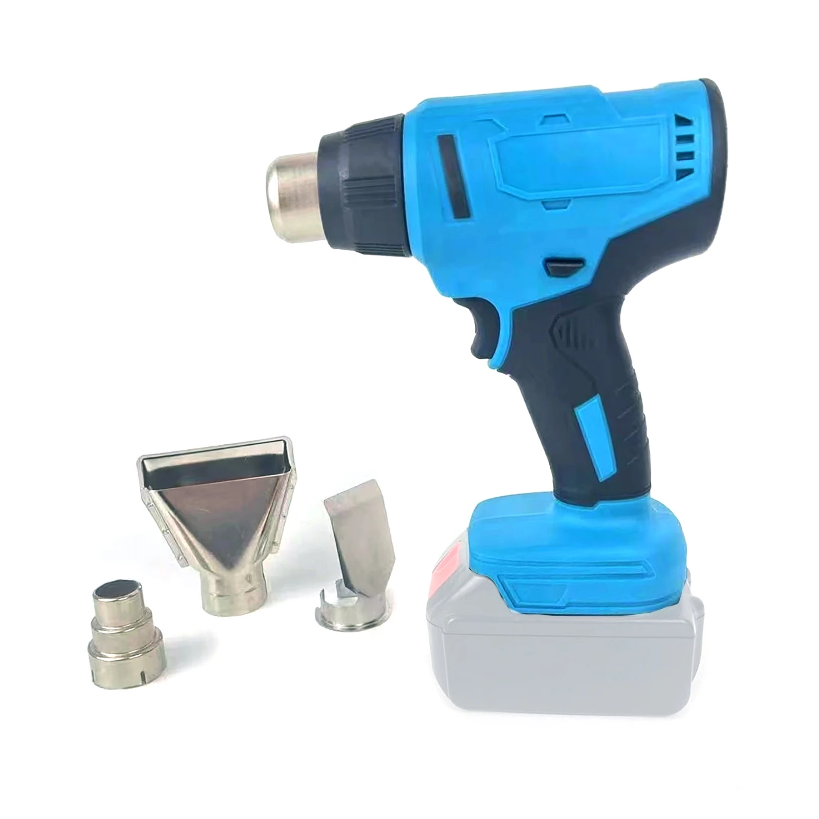 

550W Electric Hot Air Gun Cordless Plastic Heat Shrinkable Film Welding Gun With Nozzle For Makita 18V battery Rechargeable