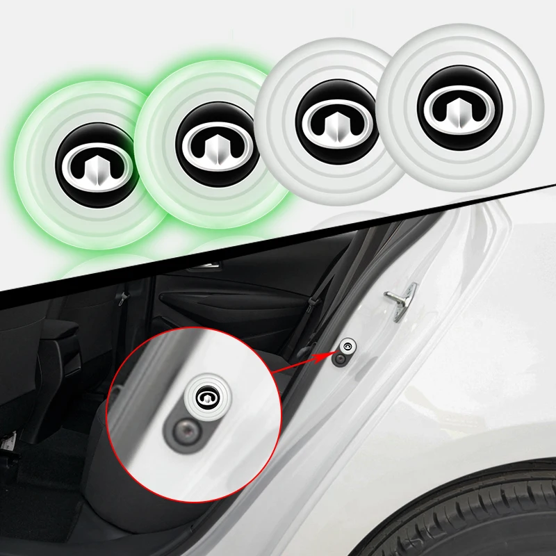 

4pcs Car Door Shock Absorber Gasket Bumper Protector for Toyota CHR Corolla Camry Prius Yaris Hilux Aygo Super Verso Accessories