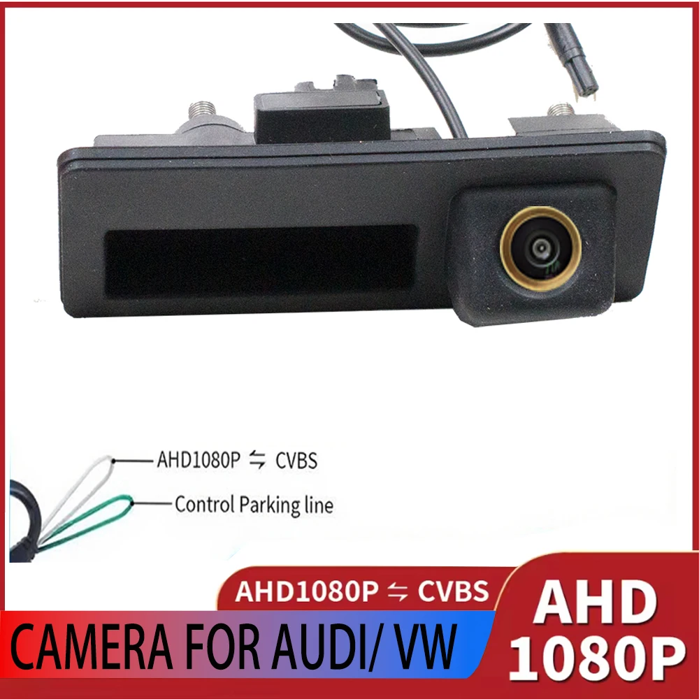

Водонепроницаемая автомобильная камера заднего вида AHD ночного видения для Volkswagen Golf Passat B7 B6 Tiguan Jetta MK6 Audi A3 A4 A5 Q5 A6