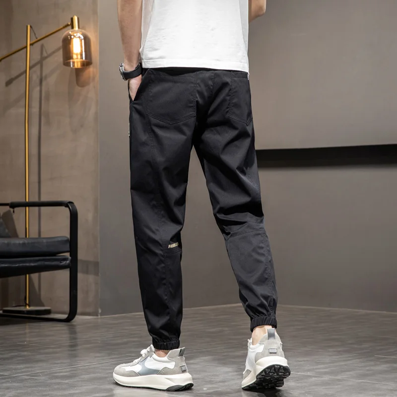 Брюки-султанки мужские спортивные модные повседневные брюки-султанки в полную