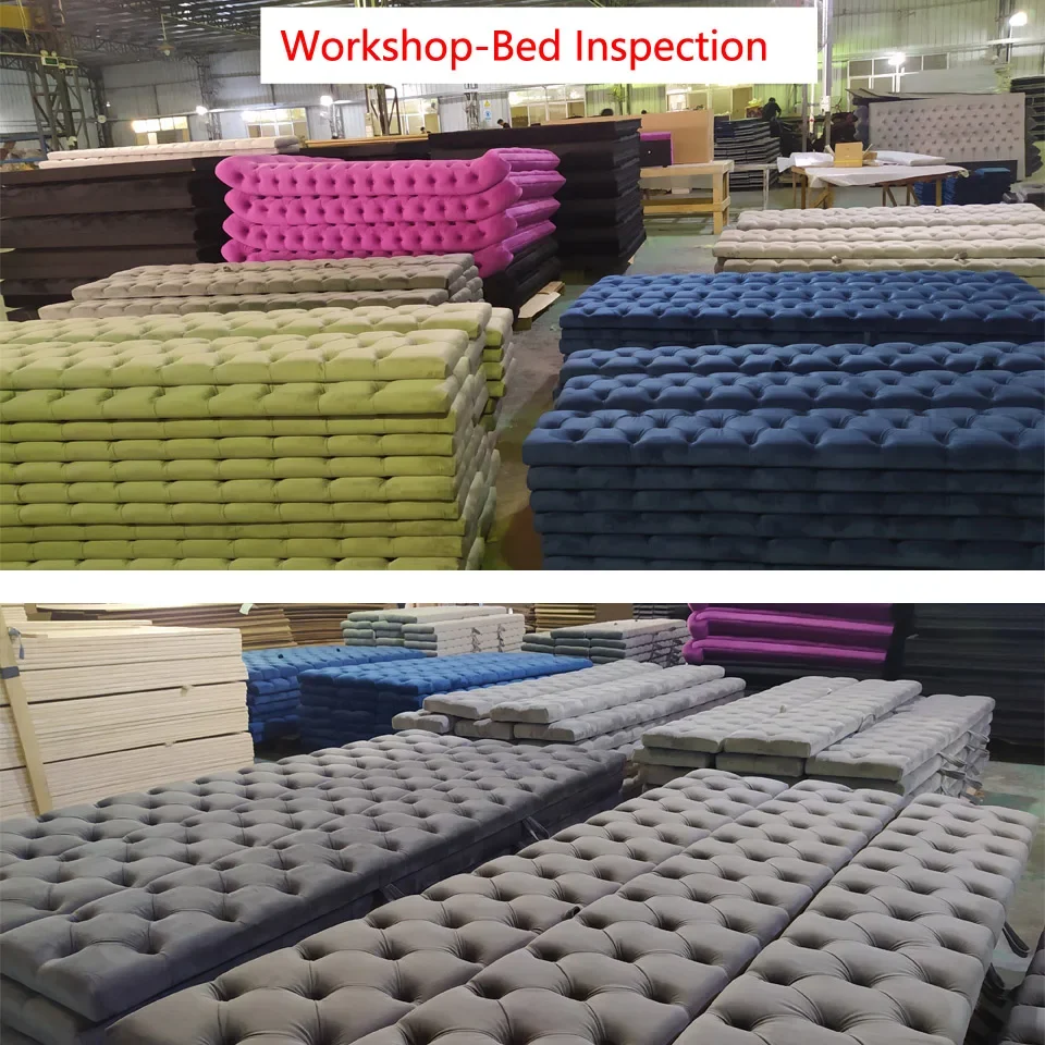 Изготовленная на заказ двухместная двуспальная кровать размера queen-size с