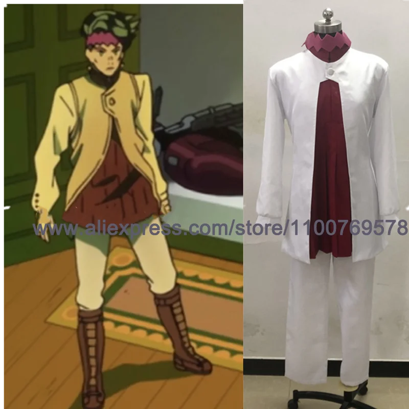 Нестандартный размер аниме косплей Rohan Kishibe мужской женский костюм