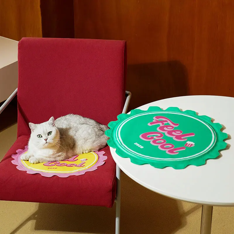 

Pet Ice Cushion Nest Dog Cool Pad Cat Cool Sleeping Cushion Summer Cooling Tool for Dogs Cats Pet Supplies Dog Accessories