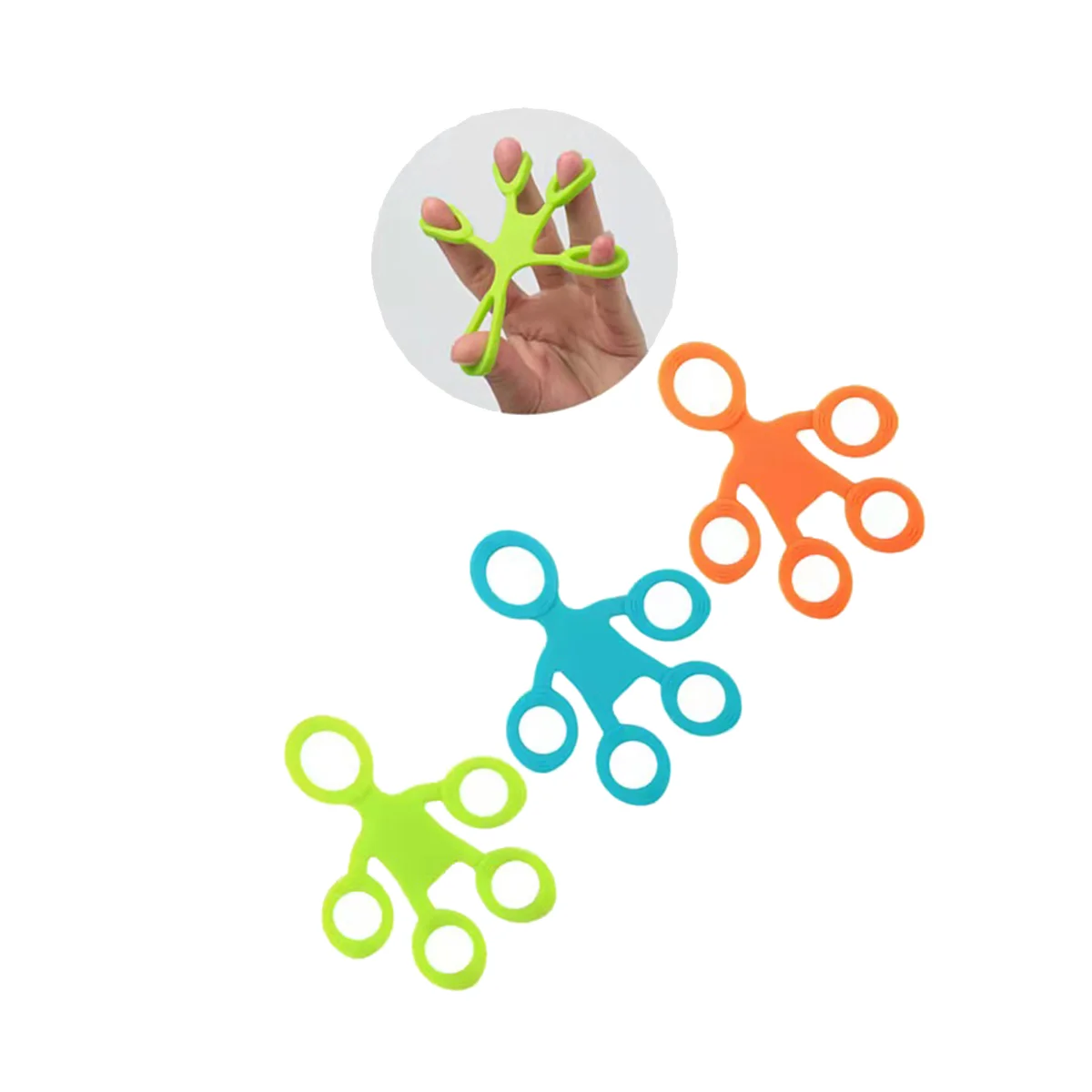 Тренажер для пальцев растягиватель фитнеса реабилитационные упражнения