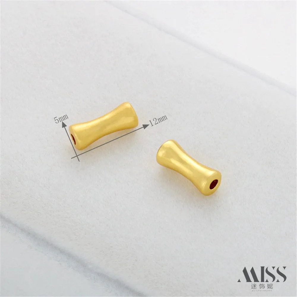 Золотая сумка 18 карат сохраняющая цвет золото бамбуковая трубка бамбуковые