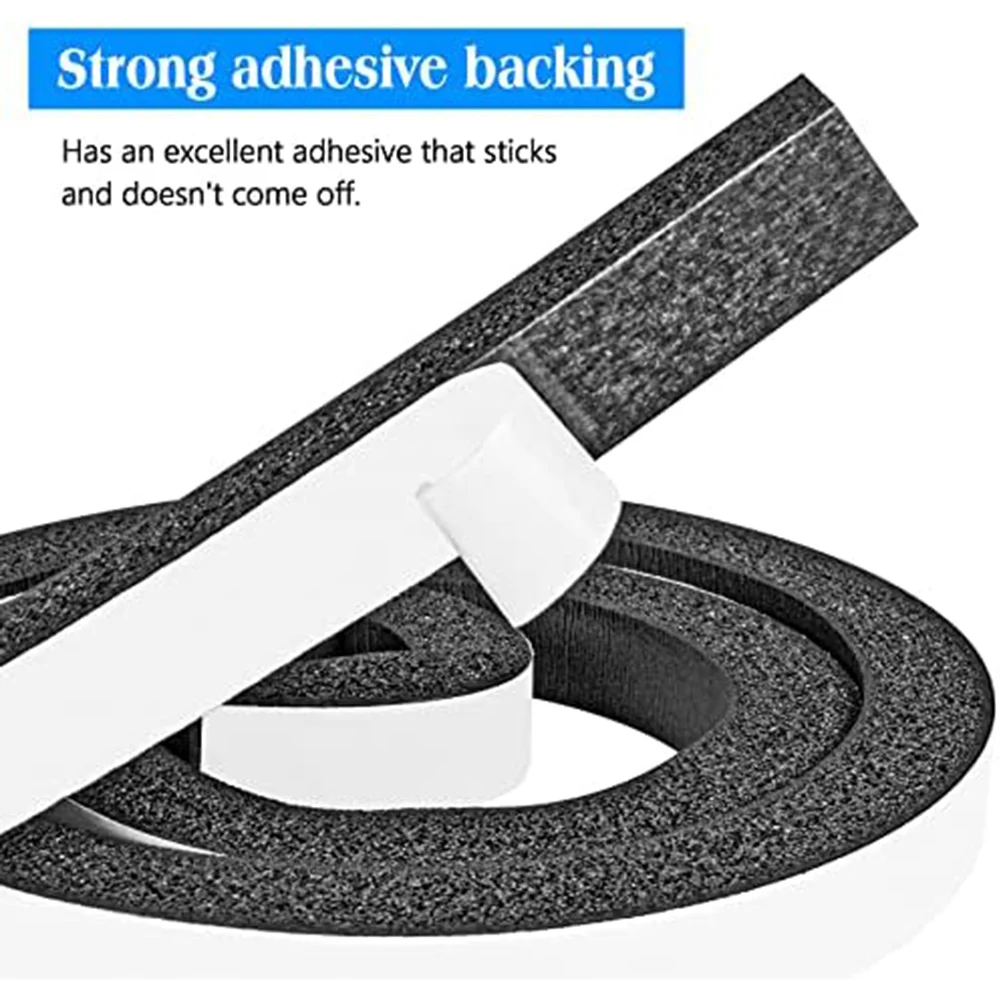 2 м/рулон ветрозащитная уплотнительная лента дверной проем клей