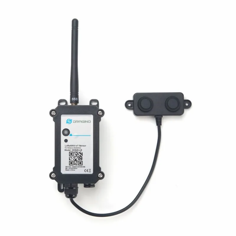 

Dragino DDS45-LB LoRaWAN Distance Detection Sensor supports BLE configure wireless OTA update