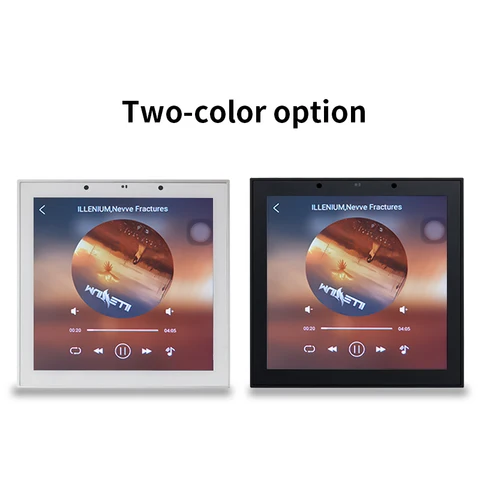 4-дюймовый комплект Android 11 Tuya для умного дома, Wi-Fi, Bluetooth, двусторонний домашний кинотеатр, цифровой стерео аудио, музыкальный настенный усилитель