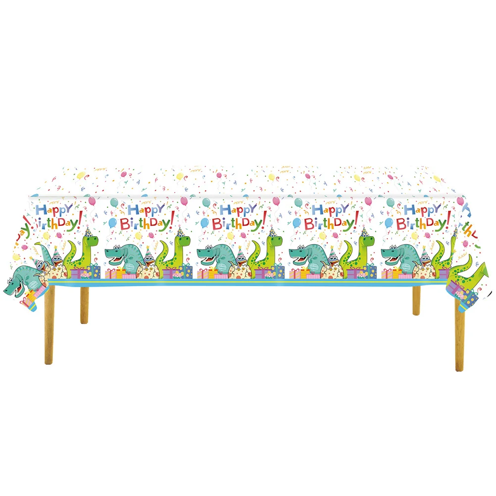 

Party Favor Birthday Pattern Party Table Cover Decorative Table Cloth Party Supply