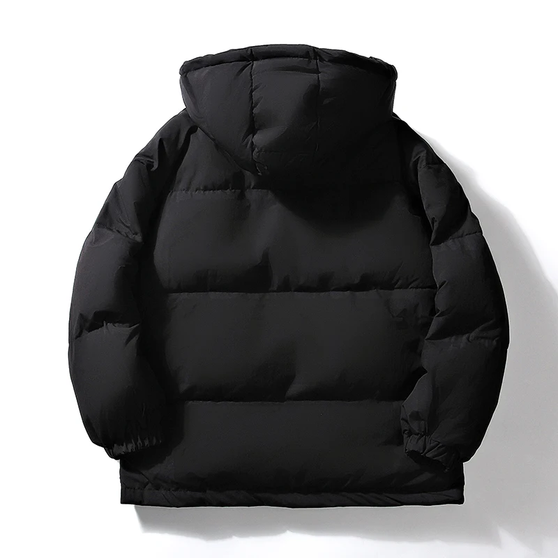 Men's Winter New Thick Tide Brand Cotton-padded Jacket Youth Winter Coat Hooded Down Cotton-padded Jacket Seven Colors Optional