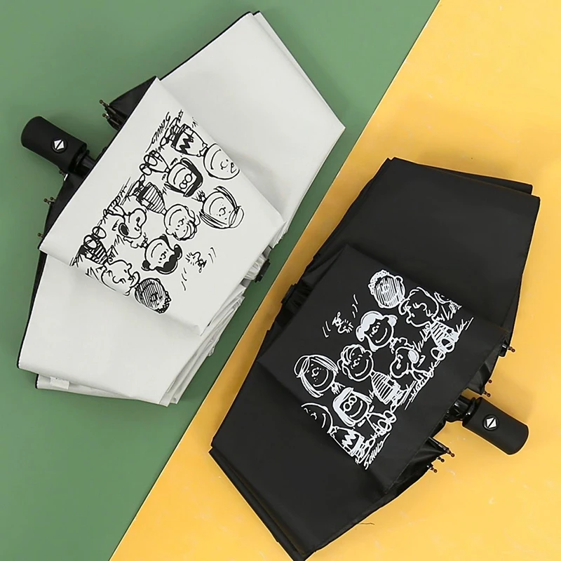 

Kawaii Umbrella Cartoon Sun Umbrella Folding Sunscreen UV Protection Sun and Rain Dual-use Student Umbrella