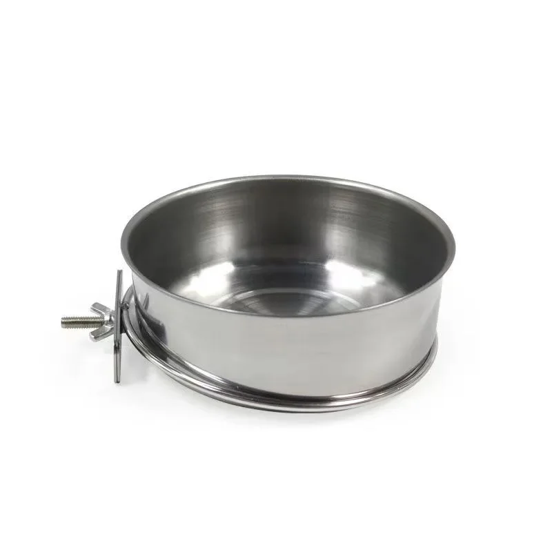 Кормушка для домашних животных из нержавеющей стали противогриль кормление воды