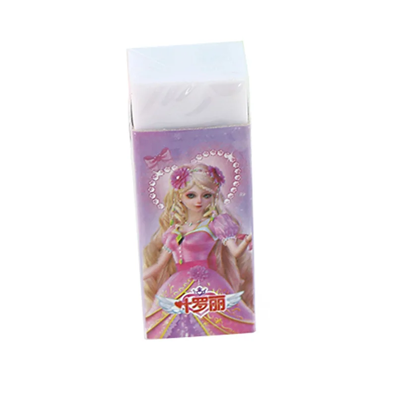 Мультяшные аниме милая принцесса большие ластики красивая девушка резинка