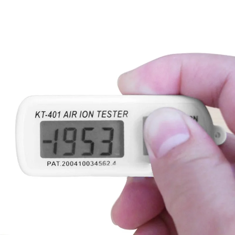 

KT-401 AIR Aeroanion Tester Ion Meter Aeroanion Detector Negative Oxygen Ions Anion Concentration Detecto Auto Air Purifier