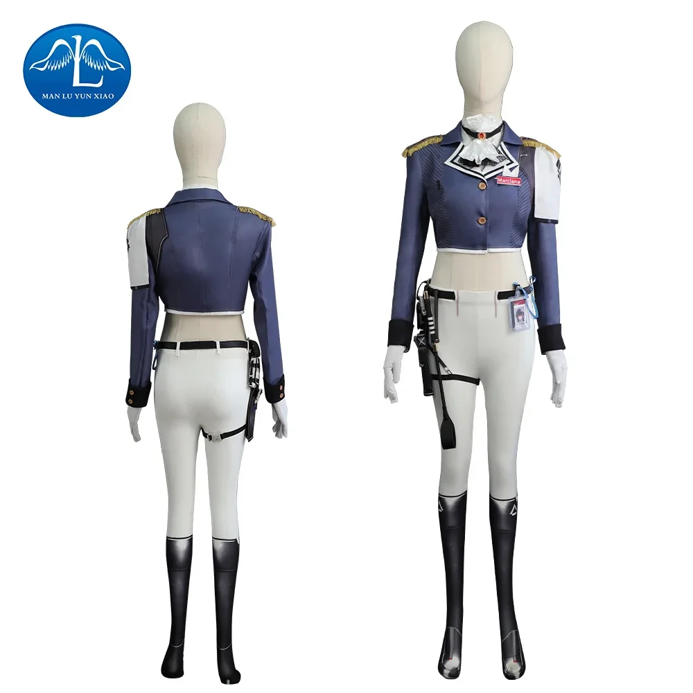 Marciana Косплей Богиня победы: Nikke Хэллоуин Карнавал Полный комплект форма косплей